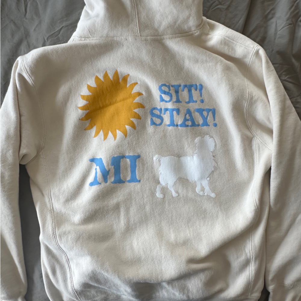Unique Stray Dog Organic Cotton Women’s Medium Hoodie